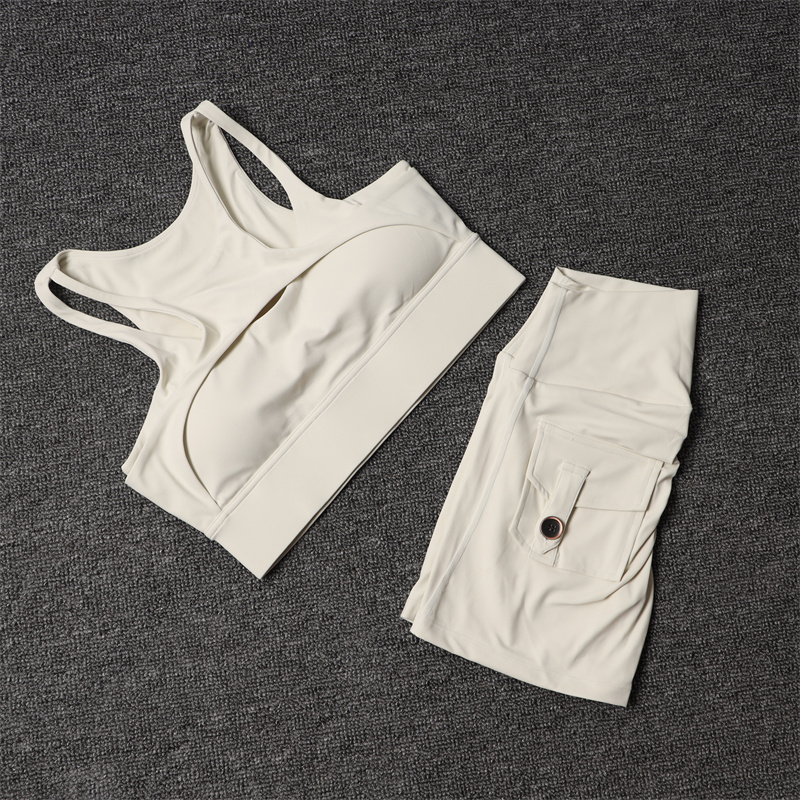 Sports Equipment Set - Fitness Shorts Yoga Sets Women's Tracksuit