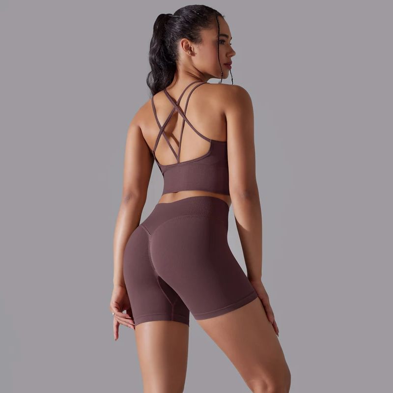 Sports Equipment Set - Sexy Yoga Sets Women's Tracksuit Seamless