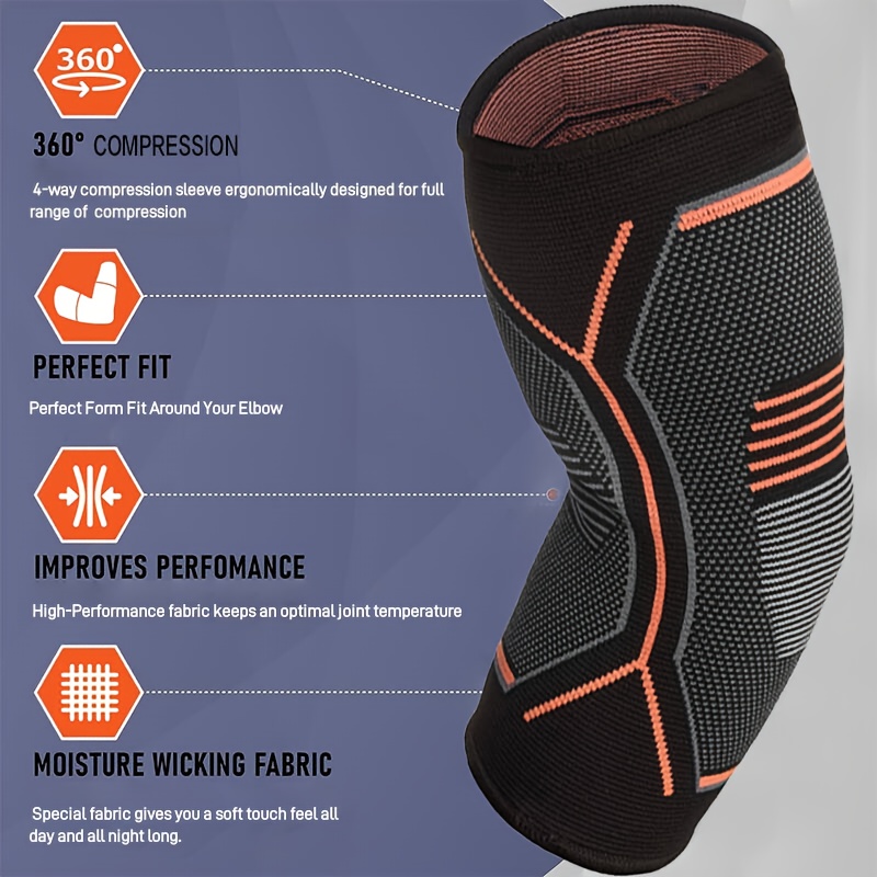 1PC Elbow Support Elastic Gym  - огляд і ціна Tennis Elbow Brace