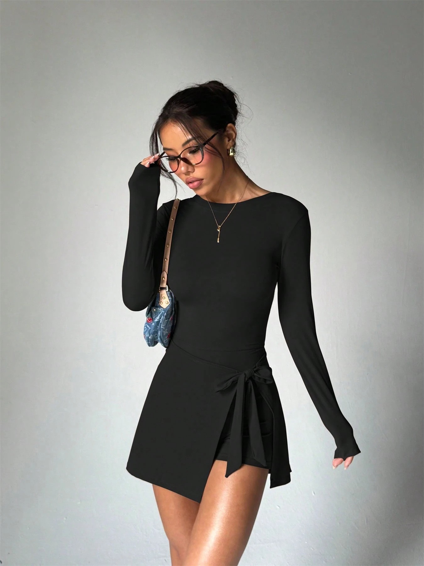 Solid Color Long Sleeved Slim  - огляд і ціна Sports Equipment Set