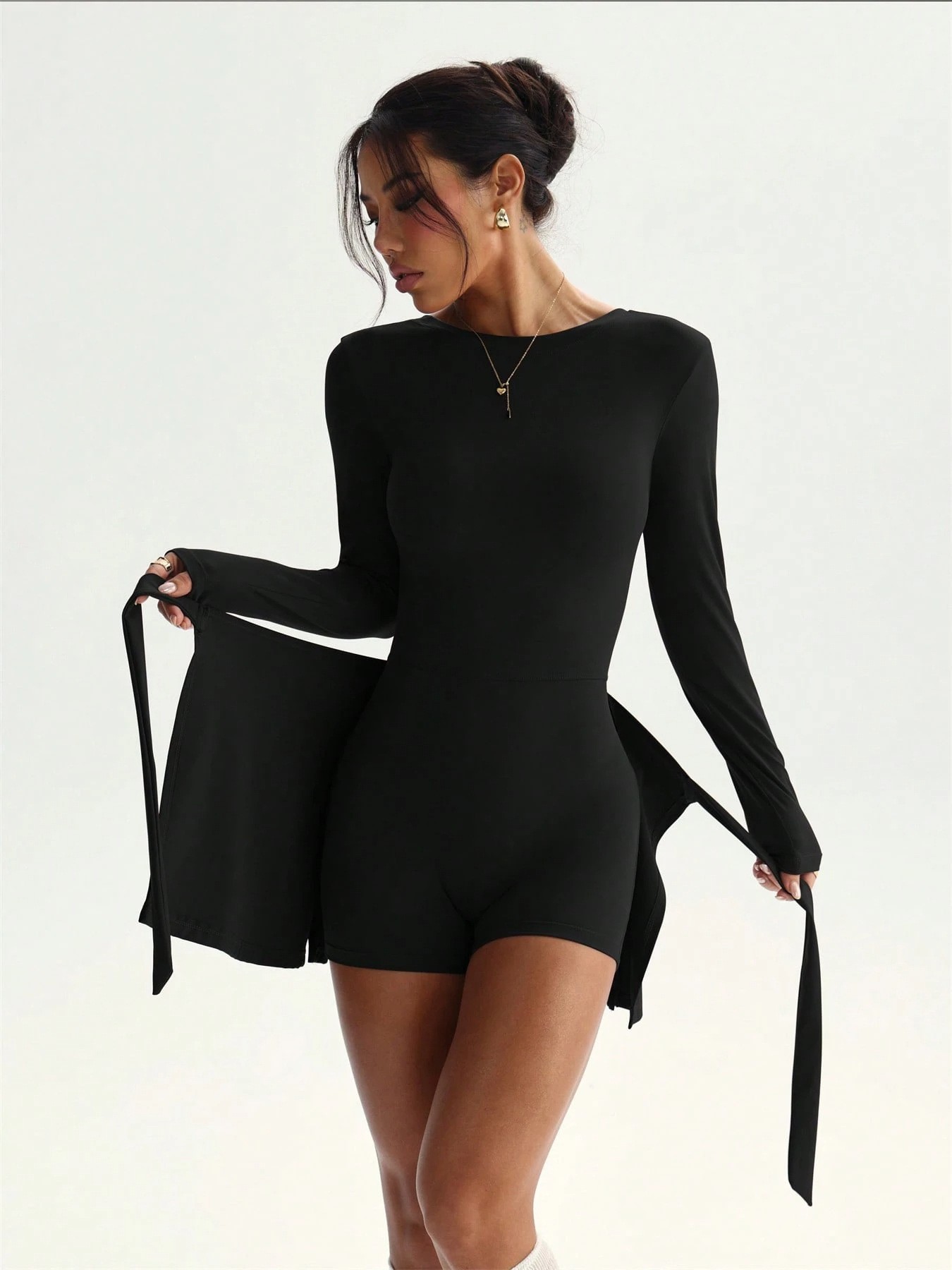 Solid Color Long Sleeved Slim  - огляд і ціна Sports Equipment Set