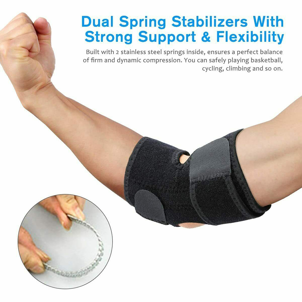 Breathable Gym Pad Adjustable  - огляд і ціна Tennis Elbow Brace