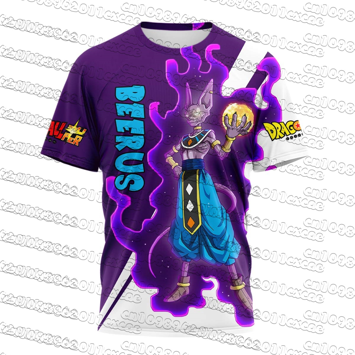 Dragon Ball Beerus Men T‑Shirt - огляд і ціна Sports Equipment Resale
