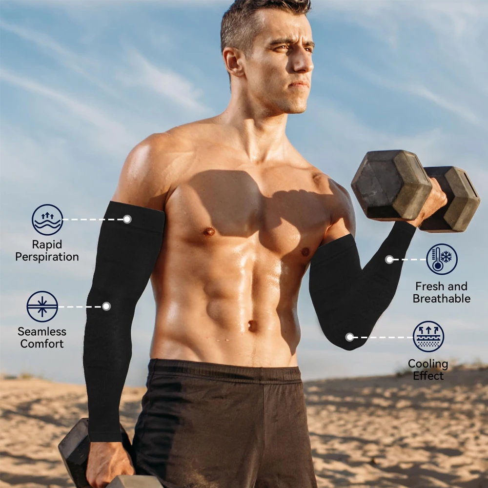 1Pair Compression Arm Sleeves, - огляд і ціна Tennis Elbow Brace